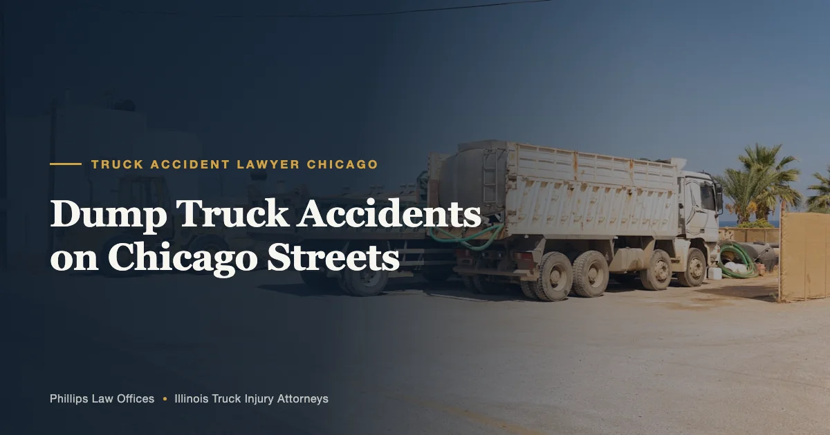Dump Truck Accidents on Chicago Streets