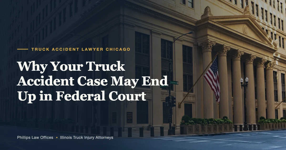 Why Your Truck Accident Case May End Up in Federal Court