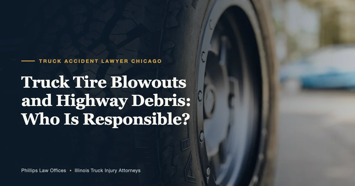 Truck Tire Blowouts and Highway Debris: Who Is Responsible?